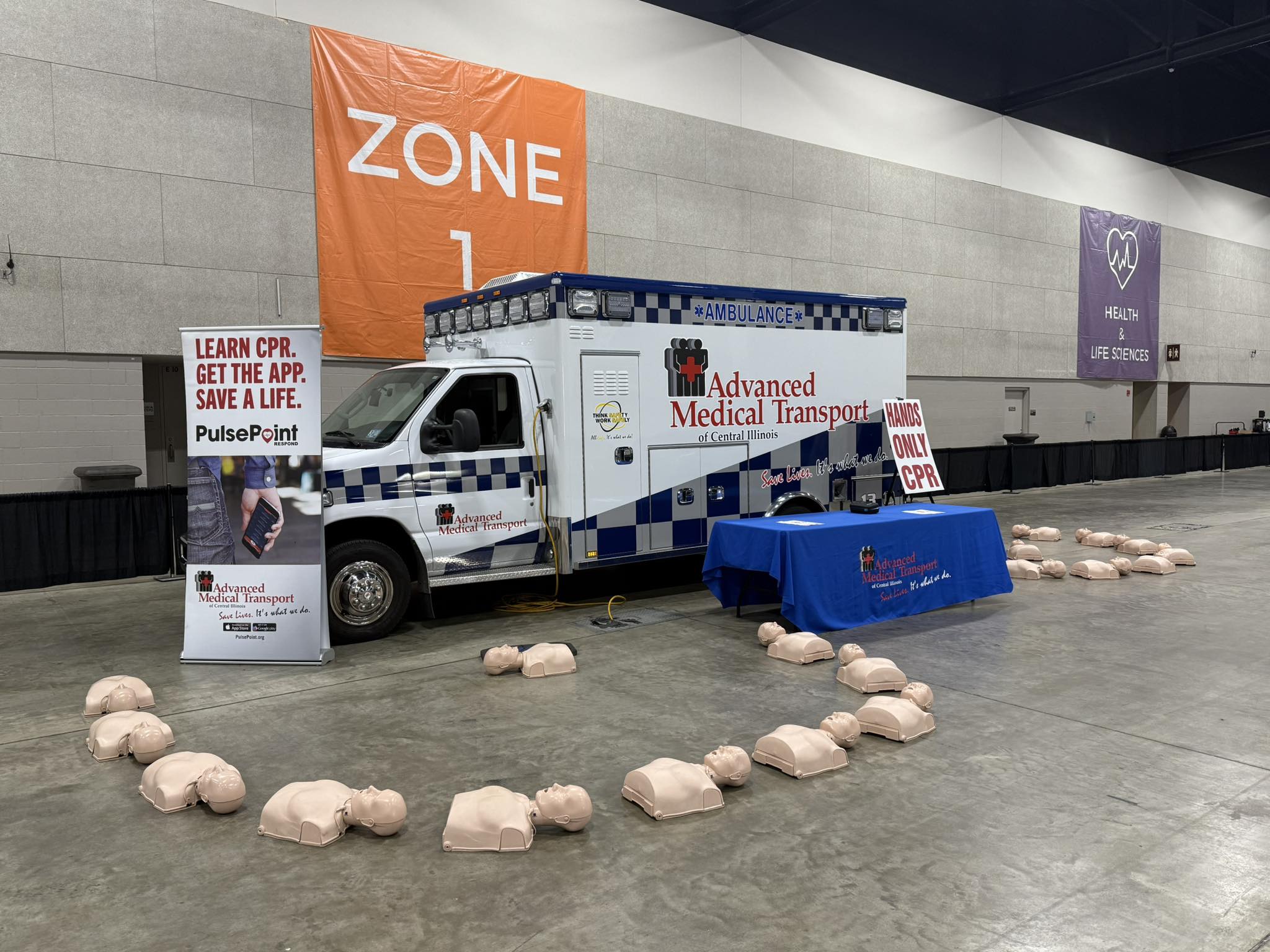 Advanced Medical Transport's Outreach